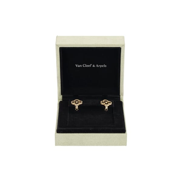 Gold Vintage Alhambra Earrings