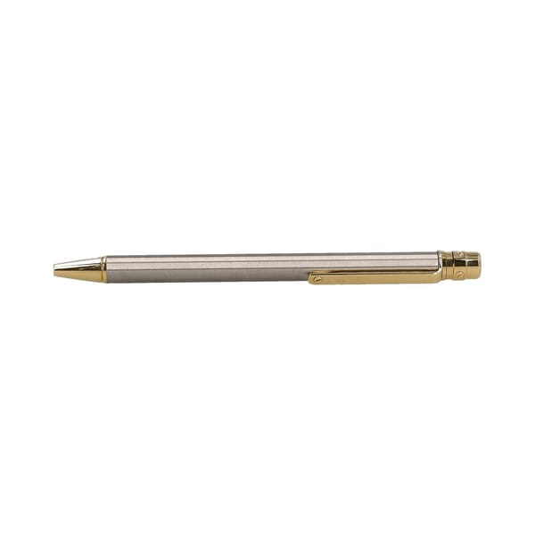 Santos De Cartier Ballpoint Pen Palladium/Gold Coated