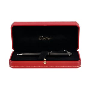 Metal Roadster De Cartier Ballpoint Pen Matte Black, view 2