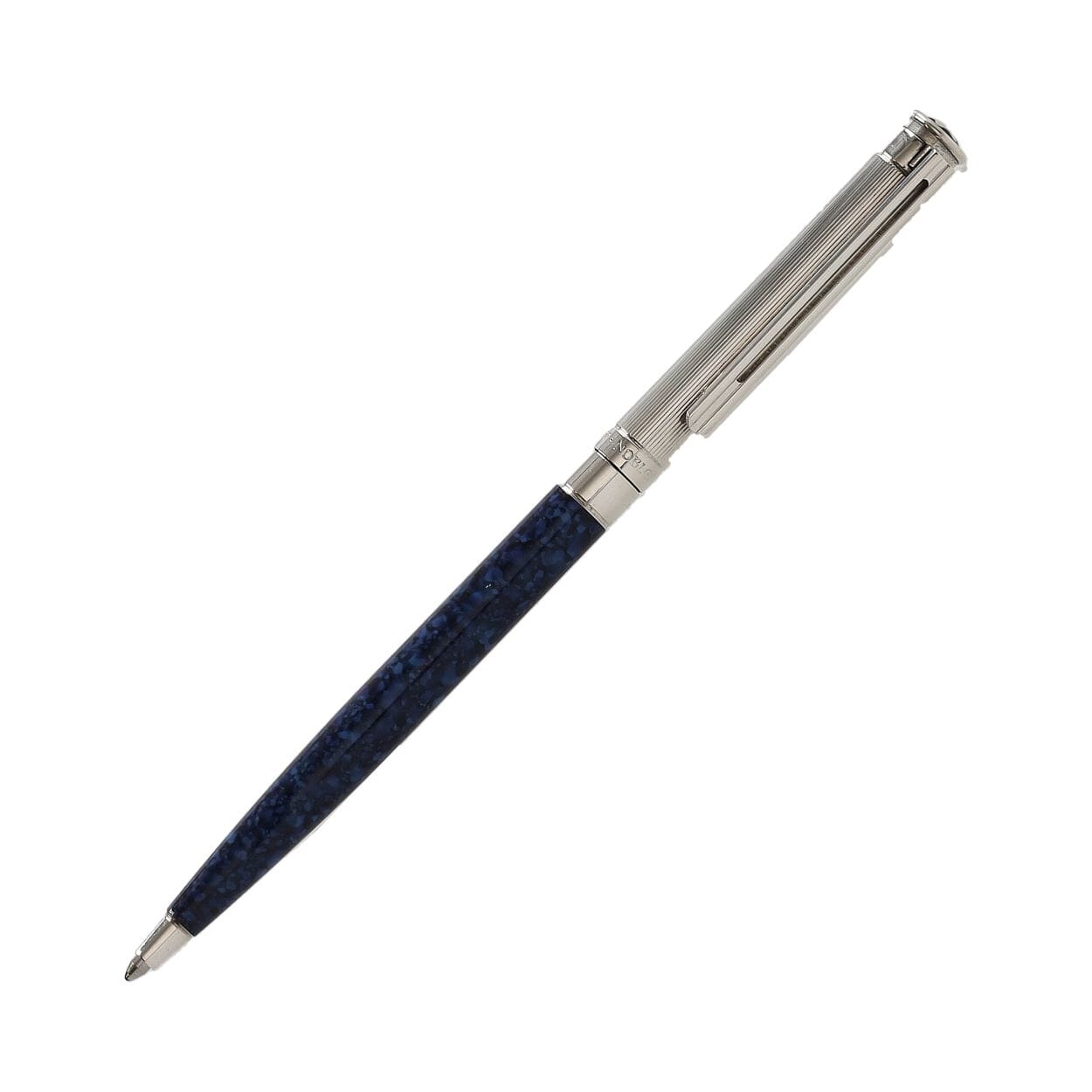MONTBLANC Vintage Noblesse Oblige Ballpoint Pen Marble Blue | Luxity