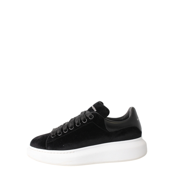 Velvet Oversized Sneakers Black
