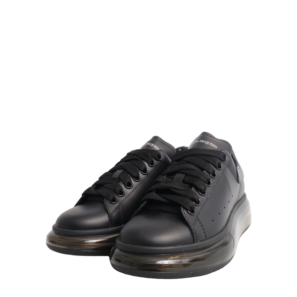 Leather Oversized Sneakers Black