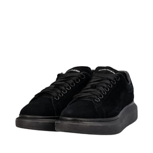 Suede Oversized Sneakers Black