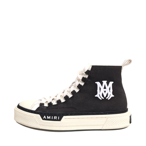 Canvas MA Court Hi Sneakers Black, view 2