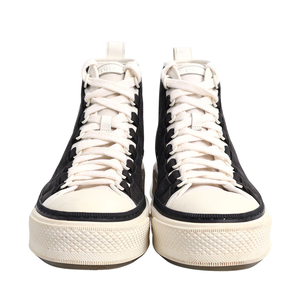 Canvas MA Court Hi Sneakers Black, view 3