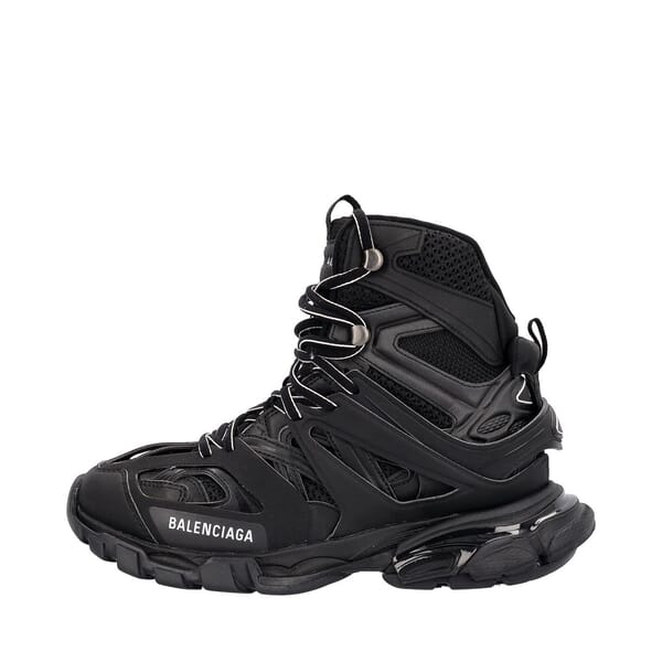 Mesh Track Hike Sneakers Black