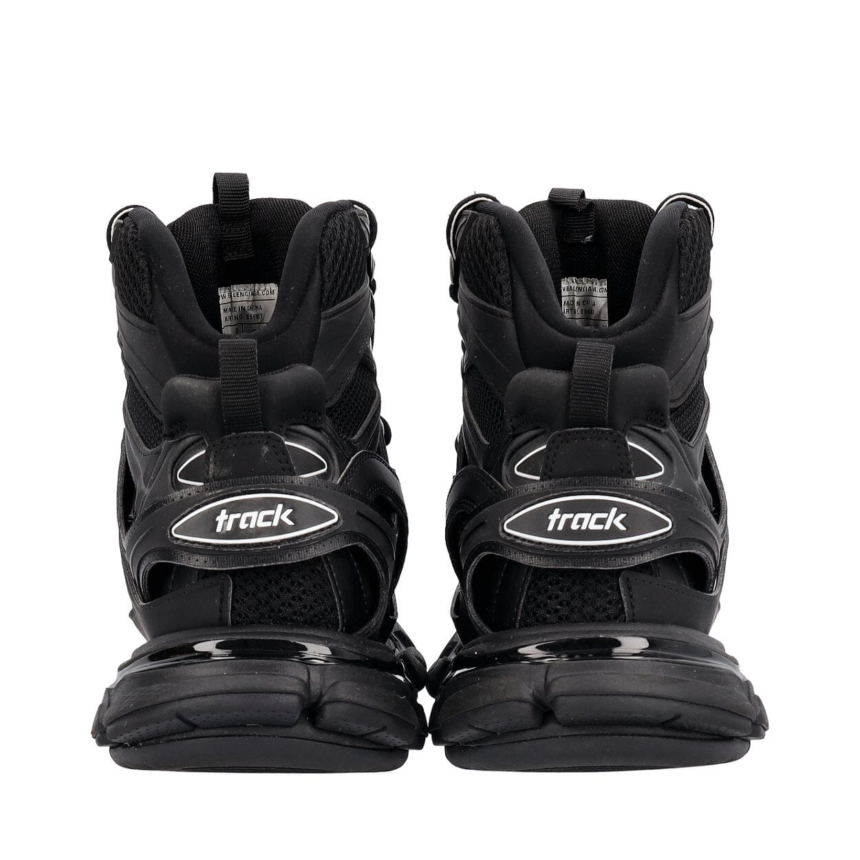 BALENCIAGA Mesh Track Hike Sneakers Black | Luxity