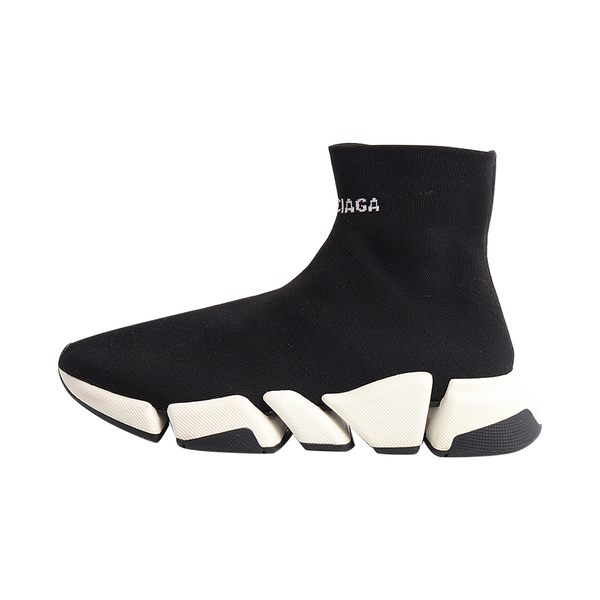 Knit Speed Trainer Sneakers Black