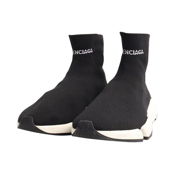Knit Speed Trainer Sneakers Black