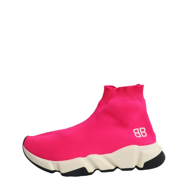 Knit Speed Sneakers Neon Pink