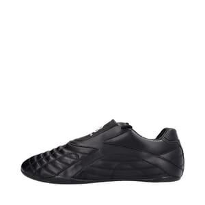 Leather Zen Sneakers Black, view 2