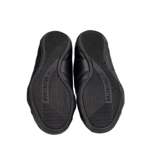 Leather Zen Sneakers Black, view 5