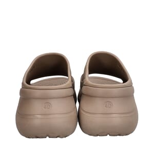 x CROCS Rubber Pool Slide Sandals Beige, view 4