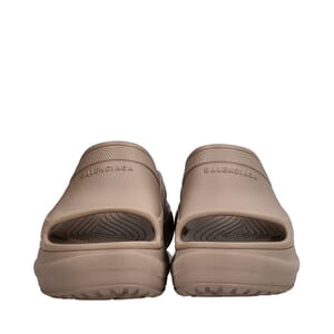 x CROCS Rubber Pool Slide Sandals Beige, view 3
