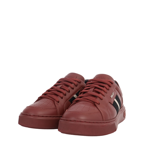 Leather Moony Sneakers Burgundy