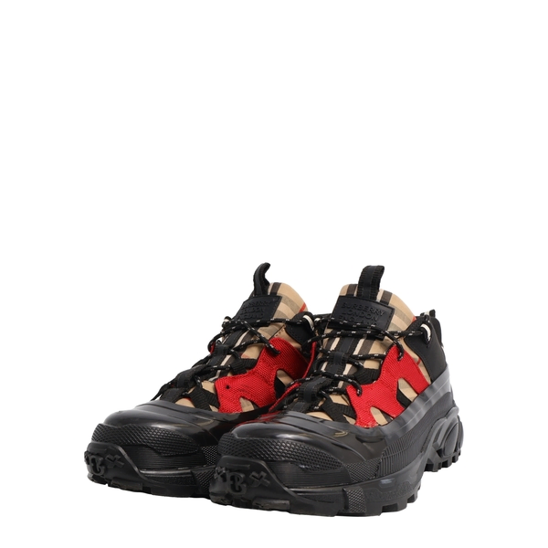 Rubber/Check Arthur Sneakers Black/Red