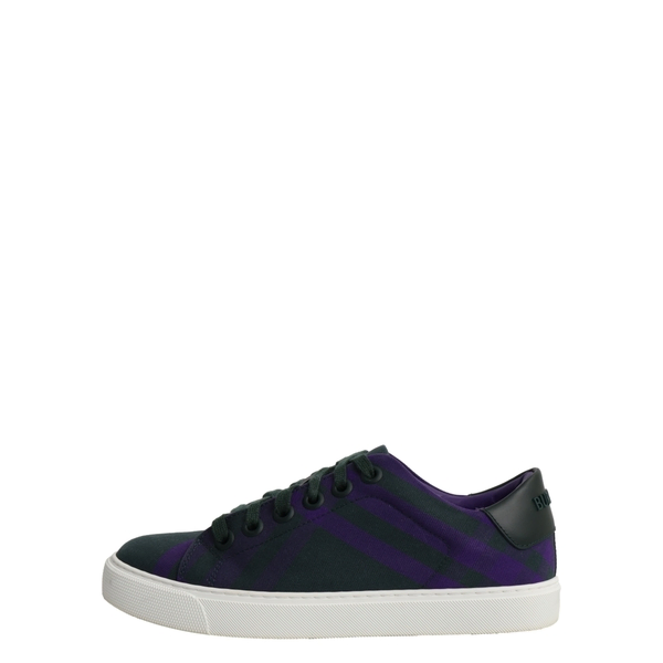 Check Donna Sneakers Purple/Green