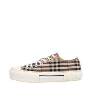 Canvas Vintage Check Sneakers Archive Beige, view 2