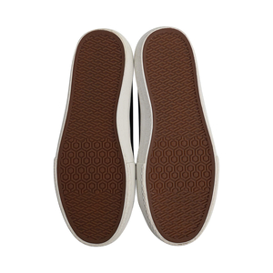 Leather Logo Sneakers Black/White, view 5