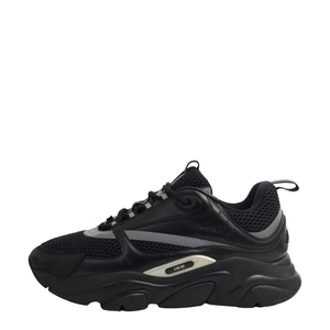 Mixed Material B22 Sneakers Black, view 2