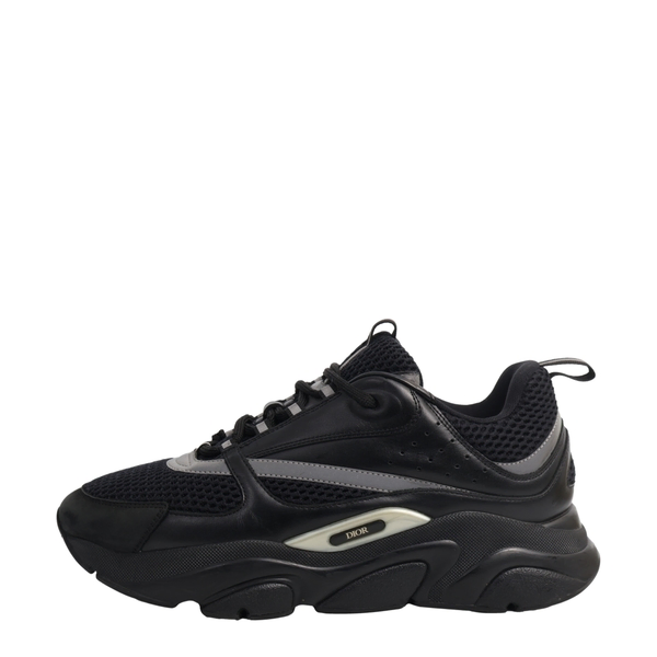 Mixed Material B22 Sneakers Black