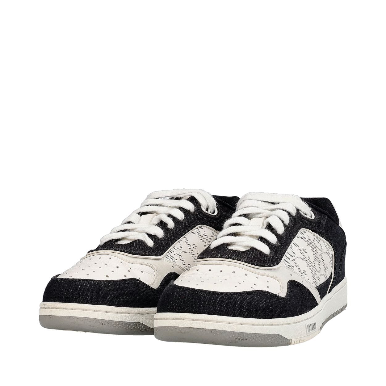 Denim B27 Uptown Sneakers Black/White