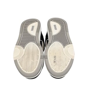 Denim B27 Uptown Sneakers Black/White, view 5