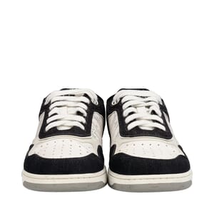 Denim B27 Uptown Sneakers Black/White, view 3