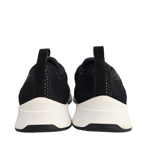 Mesh/Neoprene Slip On Sneakers Black/Blue, view 4