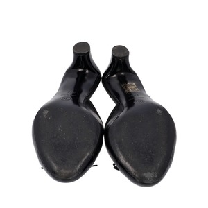 CHANEL Leather CC Cap Toe Mules Black | Luxity