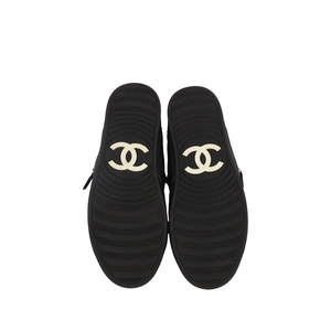 Canvas/Suede Logo Sneakers Grey/Black, view 5
