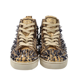 https://dbiyorq10n2b9.cloudfront.net/product-images/SHOCL0192/CHRISTIAN-LOUBOUTIN-Python-Spiked-High-Top-Sneakers-Beige_1.jpg.webp