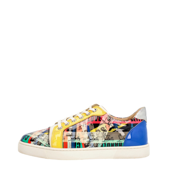 Patent Loubiballage Sneakers Multicolour