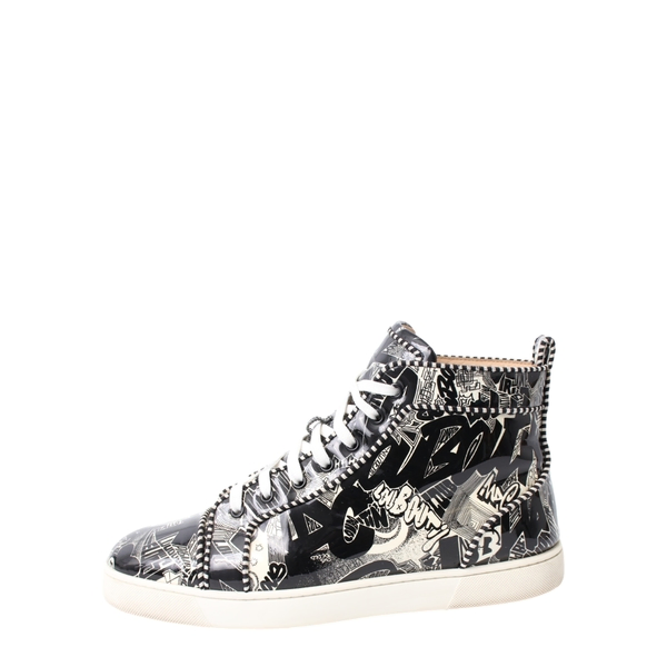 Patent Graffiti Rantus Orlato Sneakers Black/White