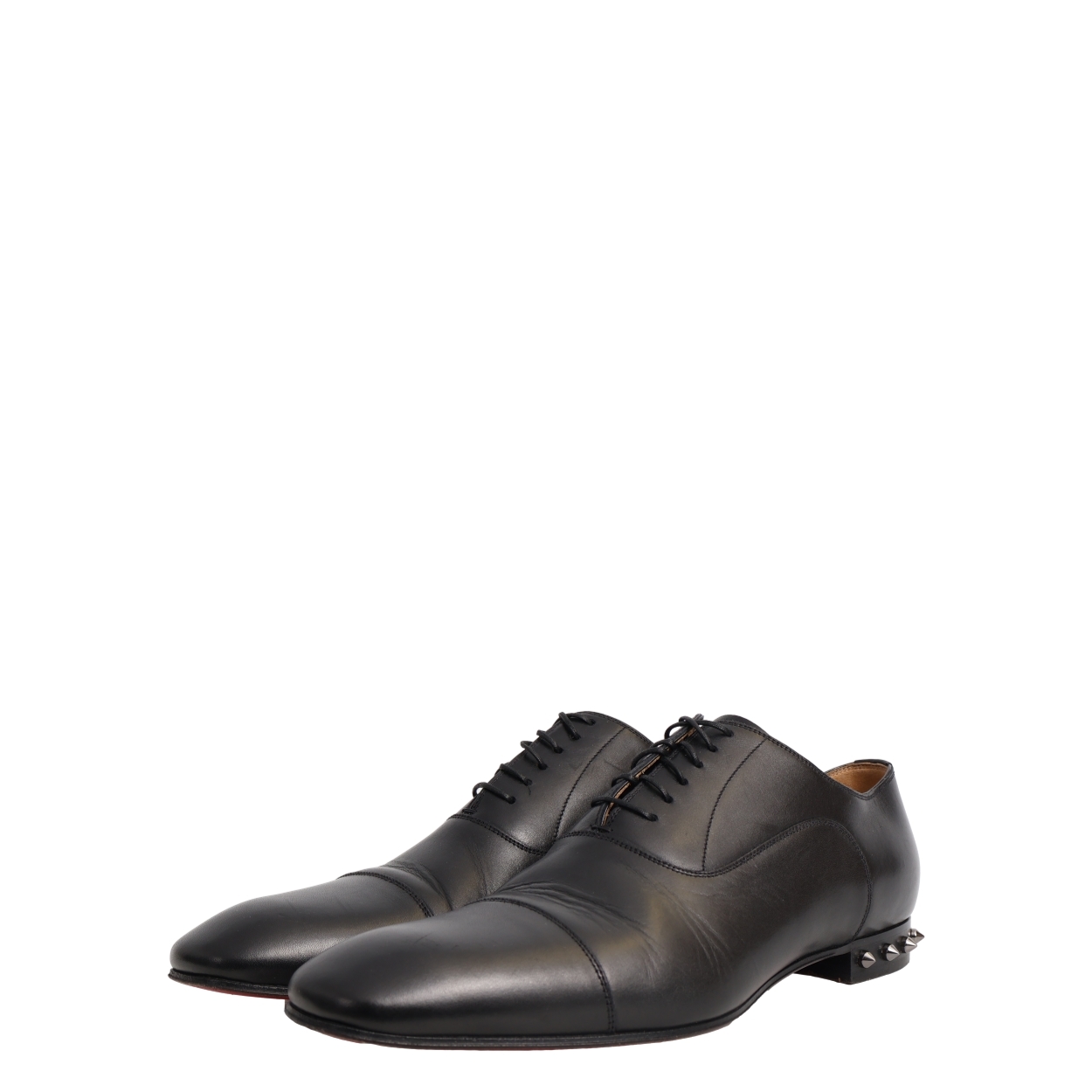 Leather So Greggo Lace Up Shoes Black