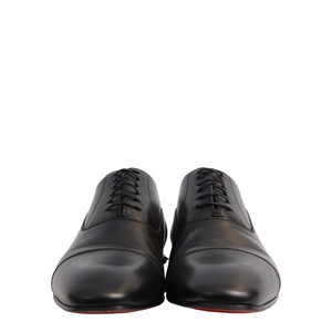 Leather So Greggo Lace Up Shoes Black, view 3