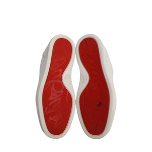 Leather Orlato Sneakers White, view 5