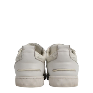Leather Orlato Sneakers White, view 4