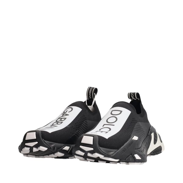 Mesh Stretch Fast Sneakers Black/White