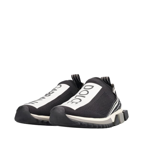 Knit Sorrento Slip-On Sneakers Black