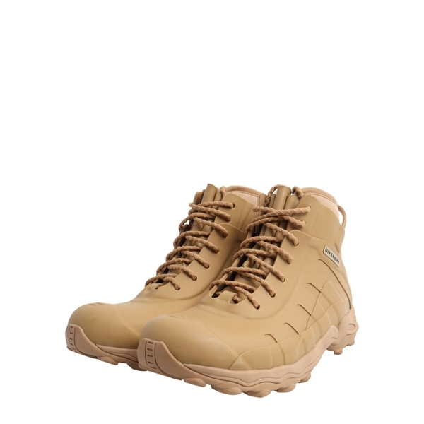 x BOGS Rubber Lace Up Boots Tan