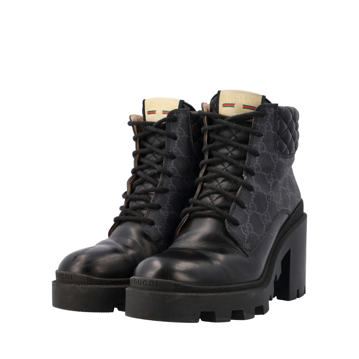 GUCCI Supreme Ankle Boots Black | Luxity