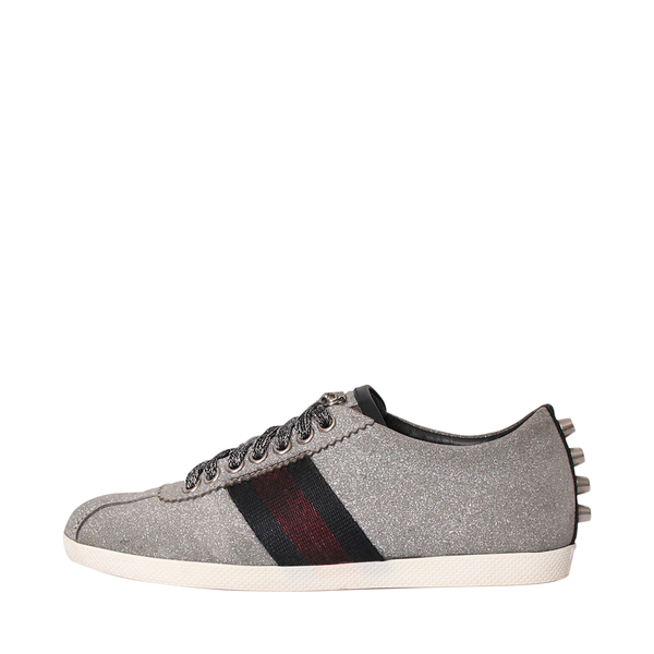 Glitter Bambi Sneakers Silver