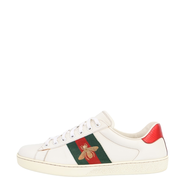 Leather Ace Sneakers White