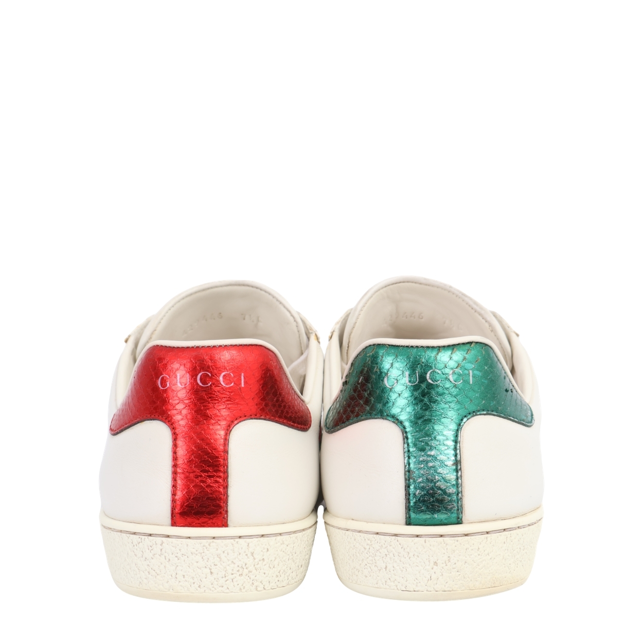 GUCCI Leather Ace Sneakers White | Luxity