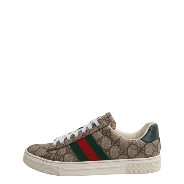 Supreme GG Ace Sneakers Beige/Ebony