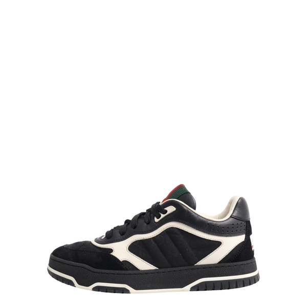 Mixed Material Re-Web Sneakers Black