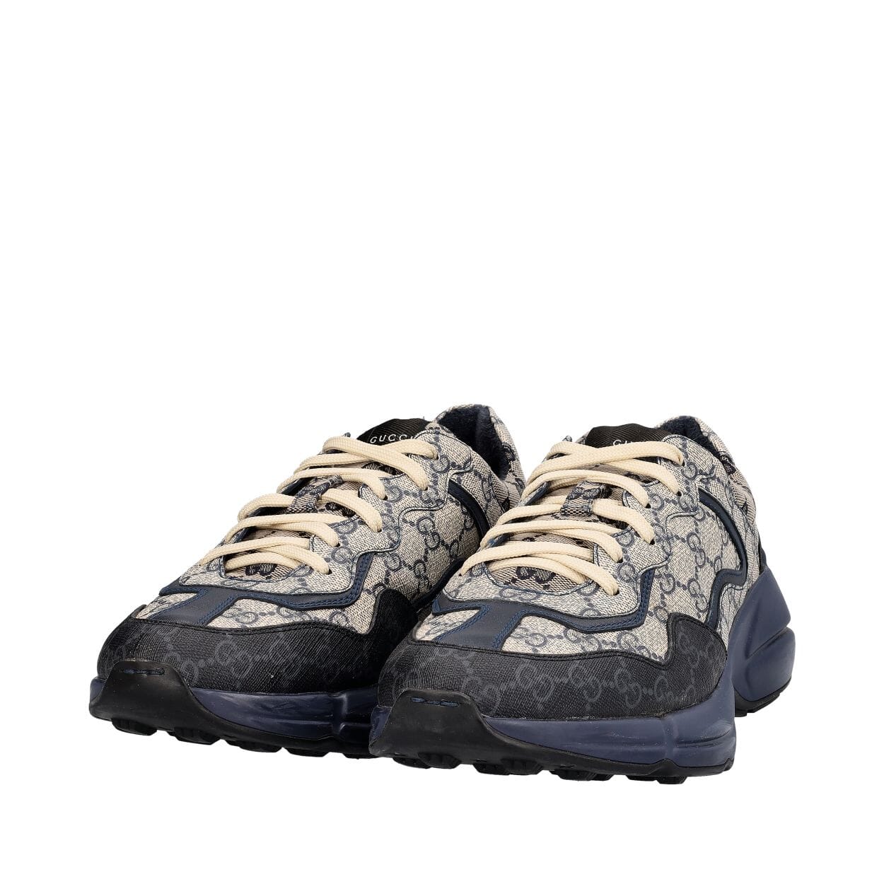Supreme GG Rhyton Sneakers Beige/Blue