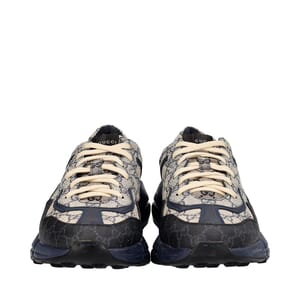 Supreme GG Rhyton Sneakers Beige/Blue, view 3