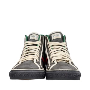 Econyl GG Off The Grid High Top Sneakers Grey, view 3